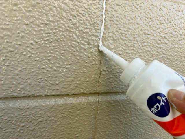 飯田市K邸_クラック補修