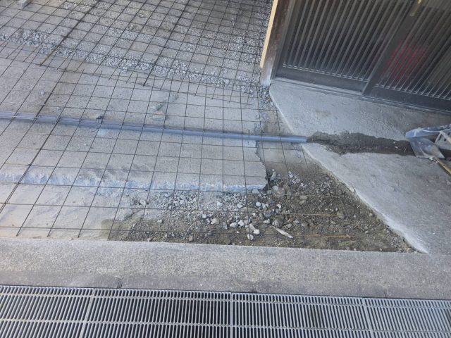 飯田市T邸_ワイヤーメッシュ