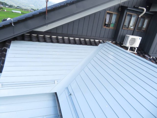 飯島町I邸_屋根塗装完成