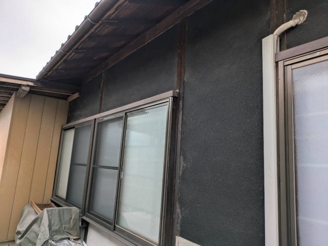 飯田市I邸_砂壁