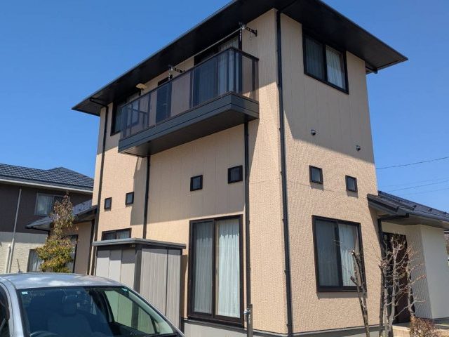 伊那市K邸_施工後-裏手全景