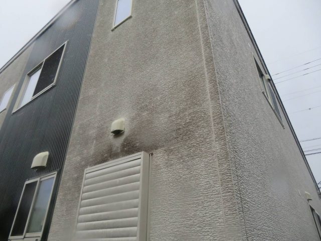 駒ヶ根市_特に汚れの酷かった北面
