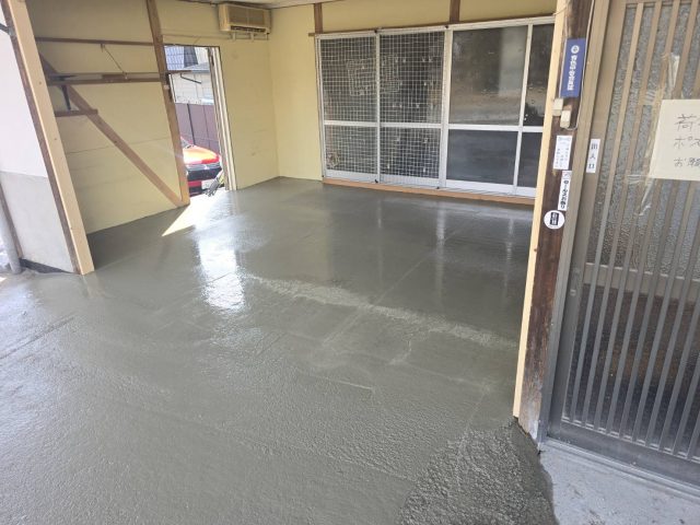 飯田市T邸_打設完了