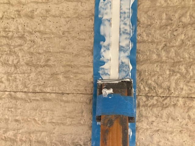 駒ヶ根市I邸_新規コーキング材ならし