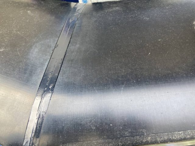 飯田市O邸_笠木コーキング完成