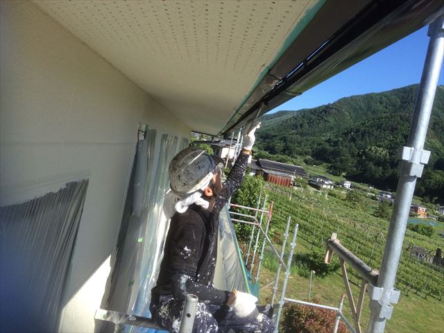 鼻隠し塗装