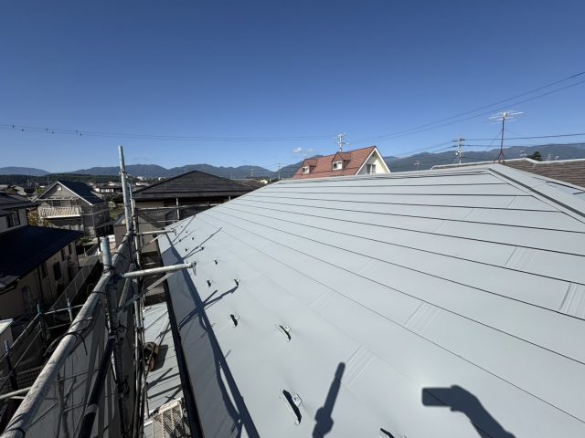 飯田市K邸_屋根カバー工事完成