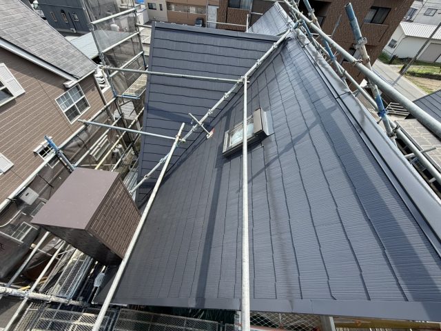 飯田市S邸_大屋根施工後