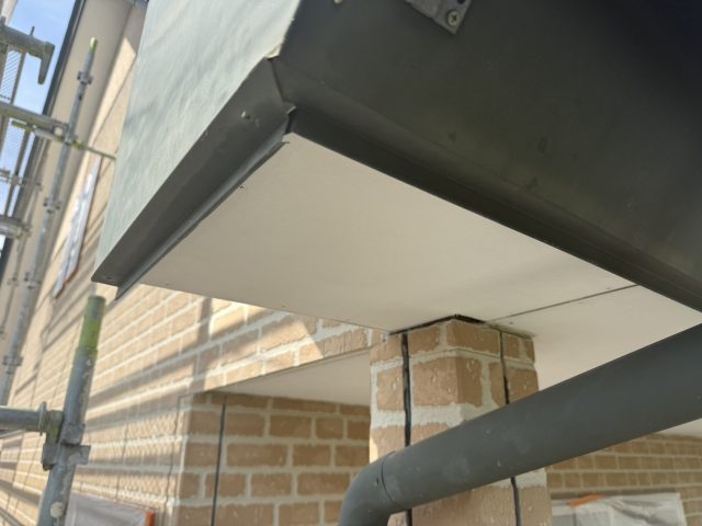 伊那市K邸_軒天-ボード施工完了