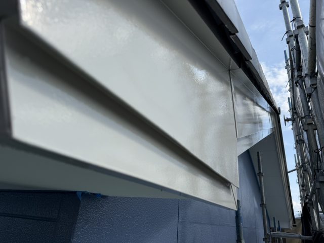 高森町N邸_破風板塗装完成