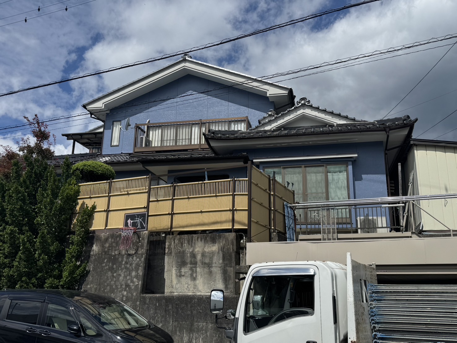 高森町N邸_足場撤去完成