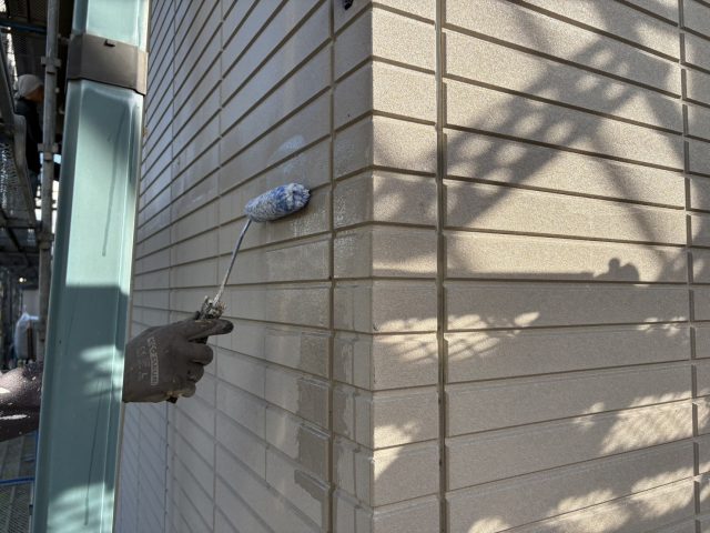 伊那市美篶H邸下塗り