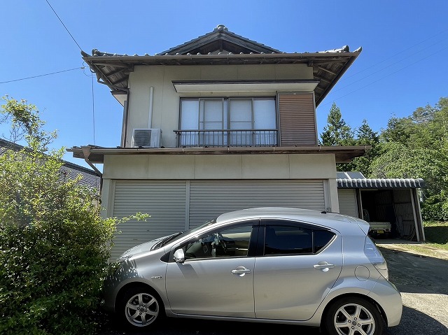 下伊那郡部：外壁塗装の現場調査時の建物全景