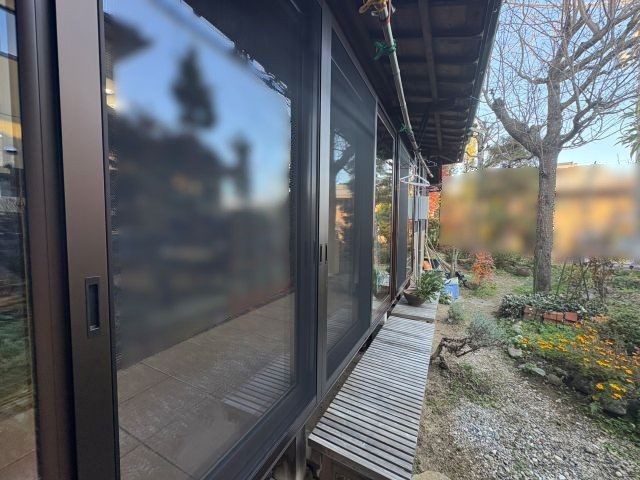 飯田市F邸_サッシ交換-外側の施工後