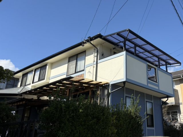 飯田市K邸_陽の当たった完成写真