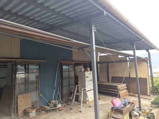 高森町K邸_鉄骨塗装完成
