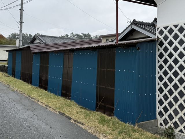 中川村T邸_車庫改修施工後