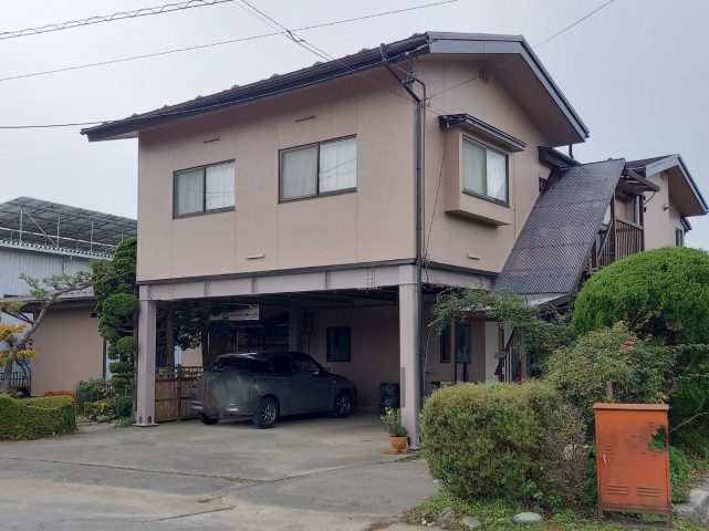 伊那市M邸外壁完成