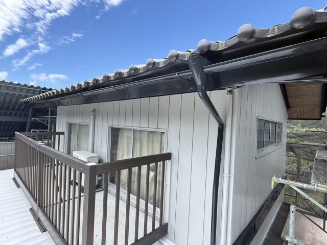 伊那市富県S邸外壁完成
