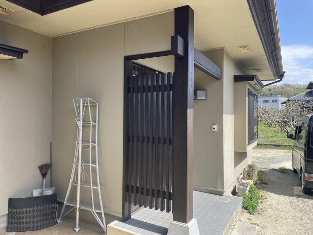 豊丘村Y邸施工後