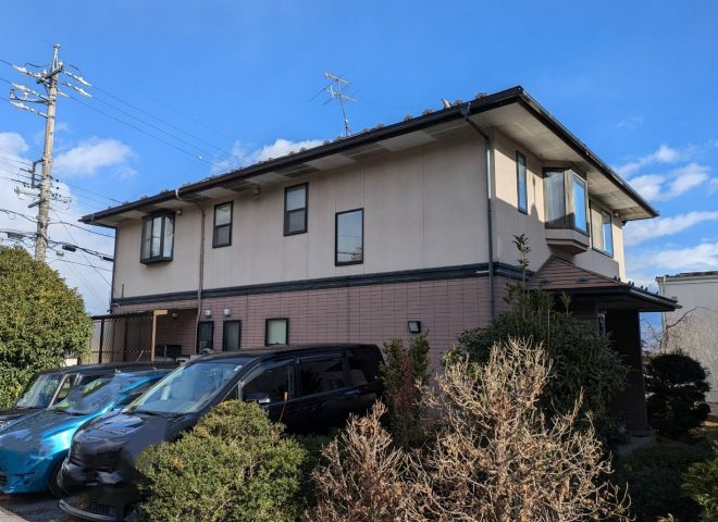 飯田市N邸外壁施工前