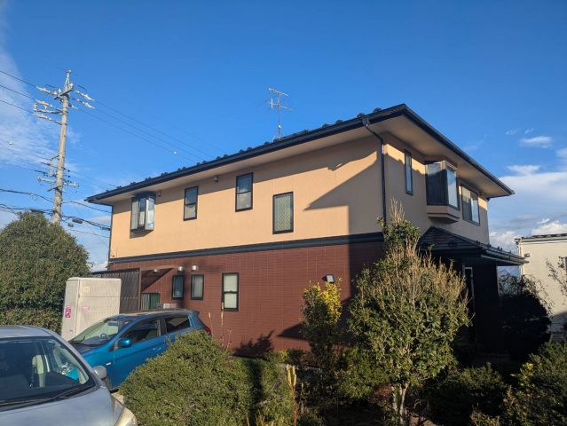飯田市N邸外壁施工後