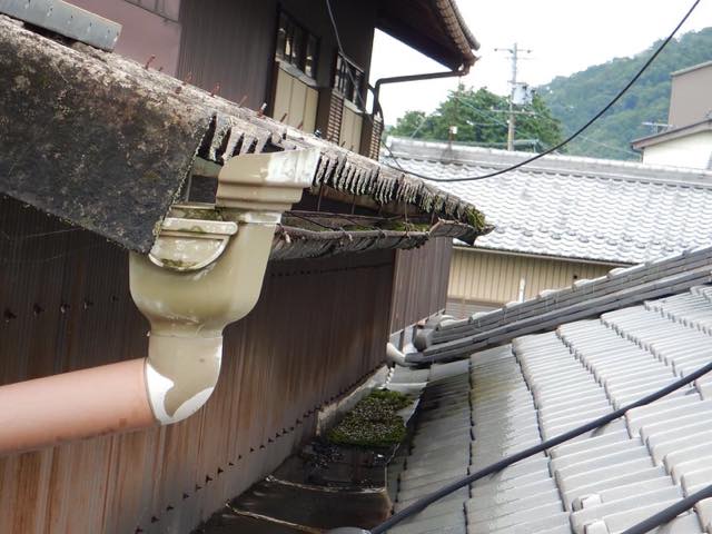 雨樋の劣化