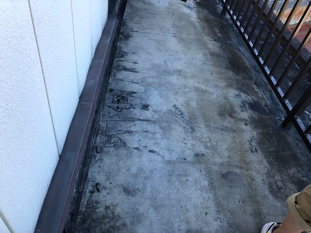 ベランダ現調きました