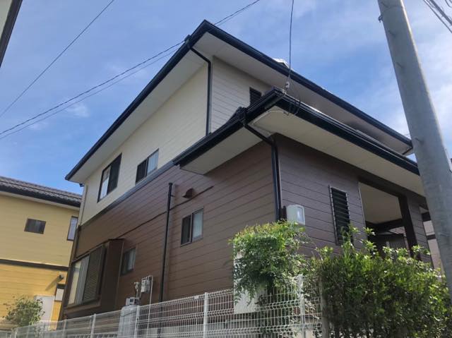 違う角度からの外壁