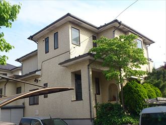 千葉市若葉区加曾利町の屋根塗装前点検を例に暑さ対策「遮熱・断熱」塗料をご紹介