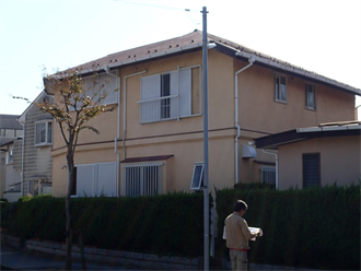 習志野市香澄の住宅塗装前点検を例に付帯部の塗膜剥がれが起きる原因と対処法をご紹介