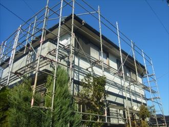 千葉市緑区あすみが丘にて下塗り時に棟板金交換工事を行ってからルーフマイルドSiで屋根塗装を実施