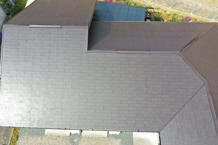 屋根塗装完工写真