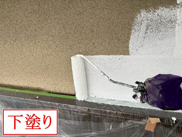 南アルプス市で外壁塗装を実施！下塗り・中塗り・上塗りで外壁を整え明るく仕上げます
