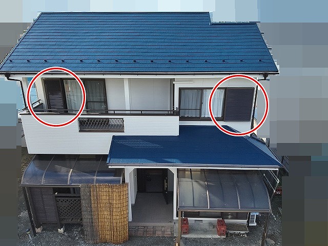 施工後の住宅全景