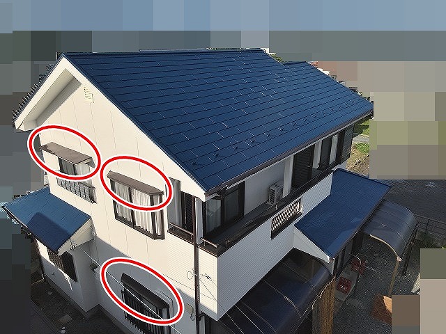 塗装後の外観全体