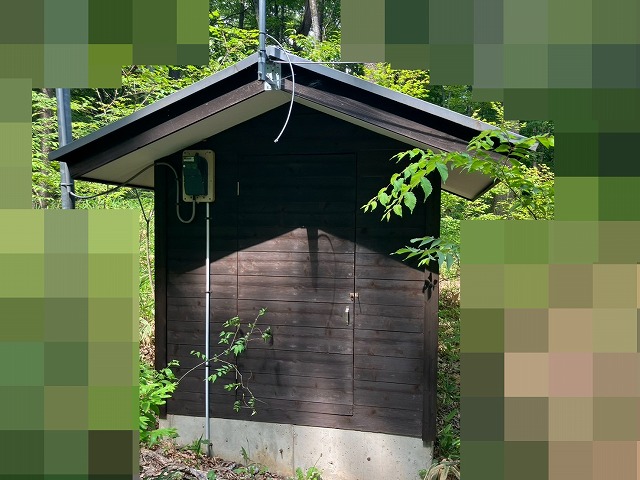 仕上がった離れ小屋