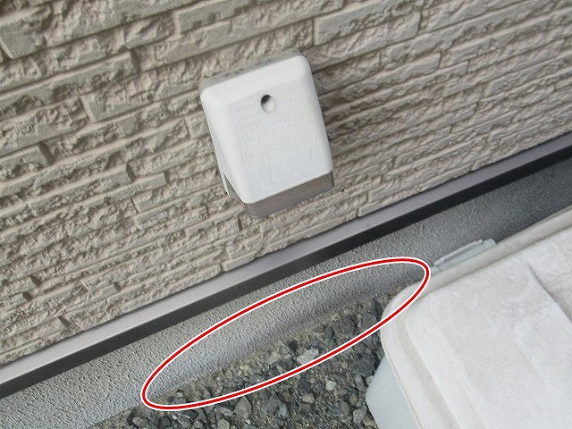 建物足元の取り合い