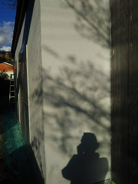 北杜市　別荘エリアのモダンな邸宅の外壁を、パーフェクトトップで塗装工事を行いました！