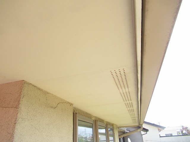 甲府市 砂壁状 外壁 現場調査