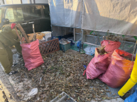 サービス作業（清掃）の様子(before)