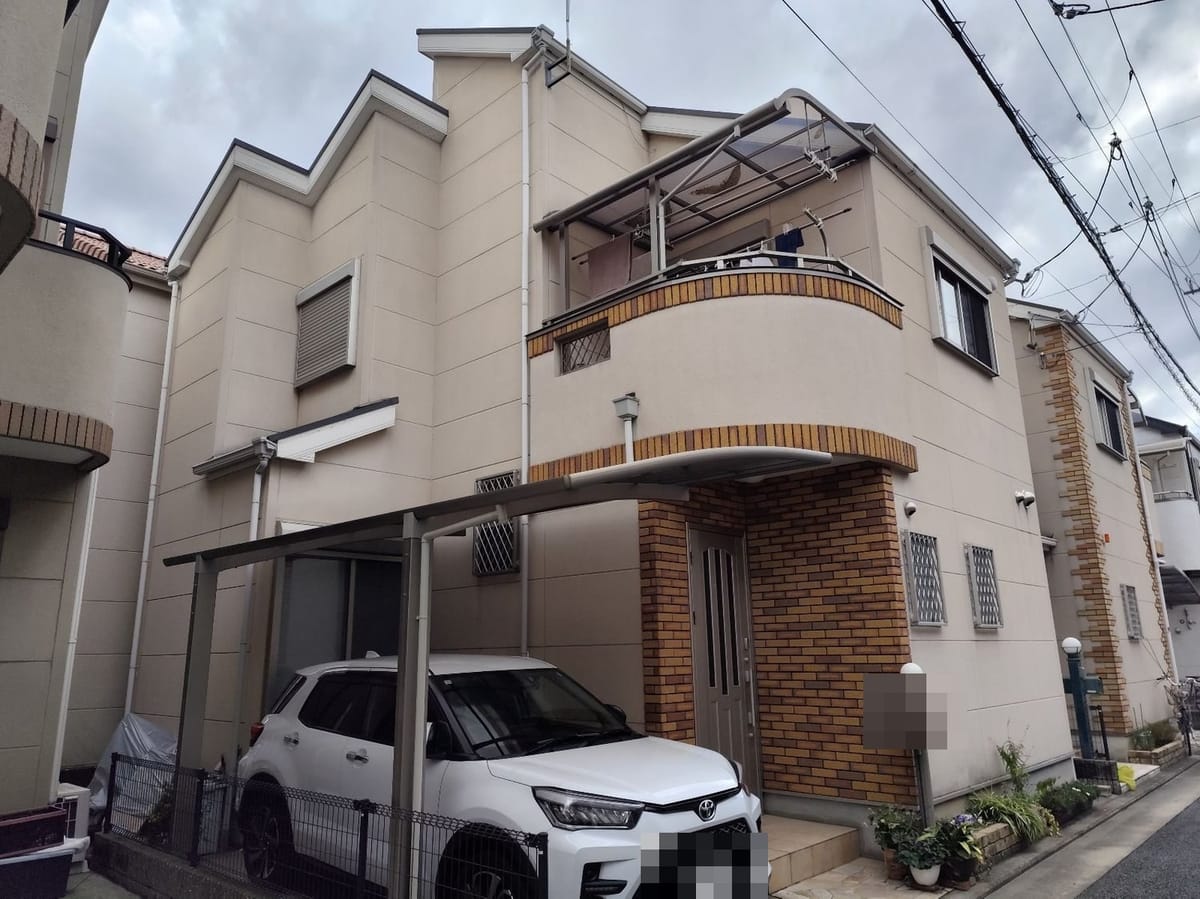 築22年ALC外壁が高圧洗浄とシリコン塗料で蘇る！八尾市高安町南で地域評判を信じた塗装専門店の丁寧施工