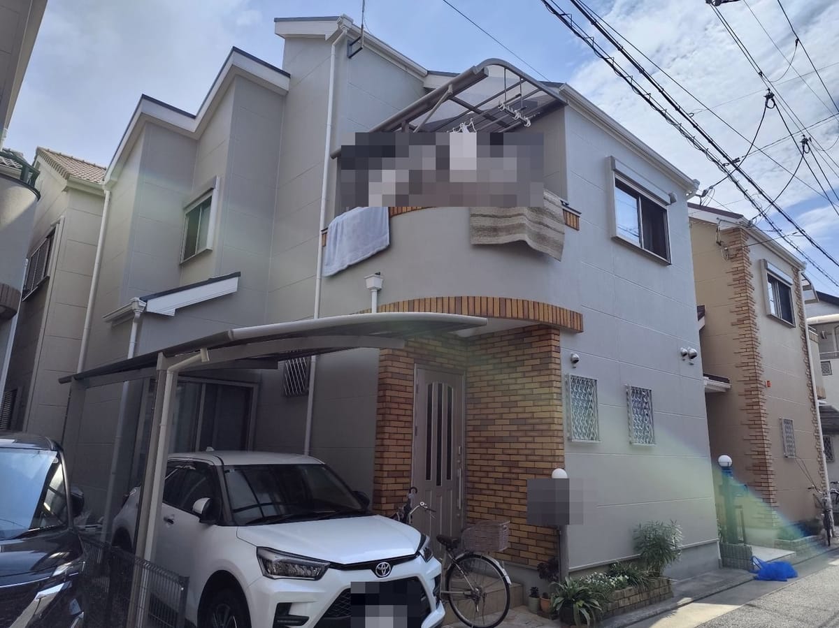 築22年ALC外壁が高圧洗浄とシリコン塗料で蘇る！八尾市高安町南で地域評判を信じた塗装専門店の丁寧施工