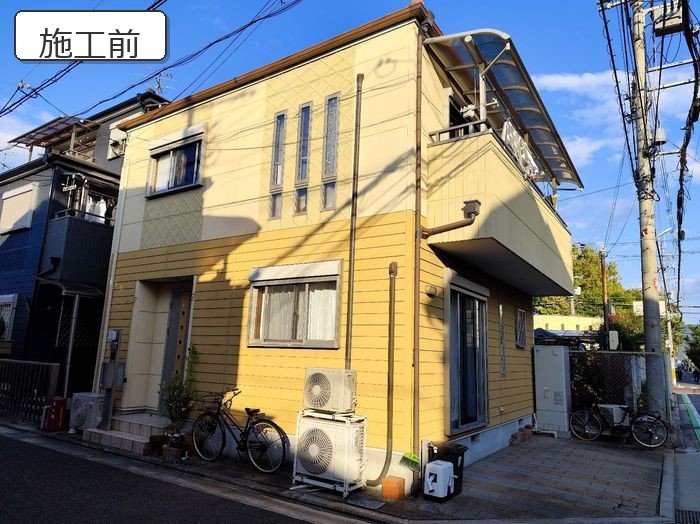 【八尾市】ひび割れ・雨だれを徹底解消!ALC外壁の塗装事例