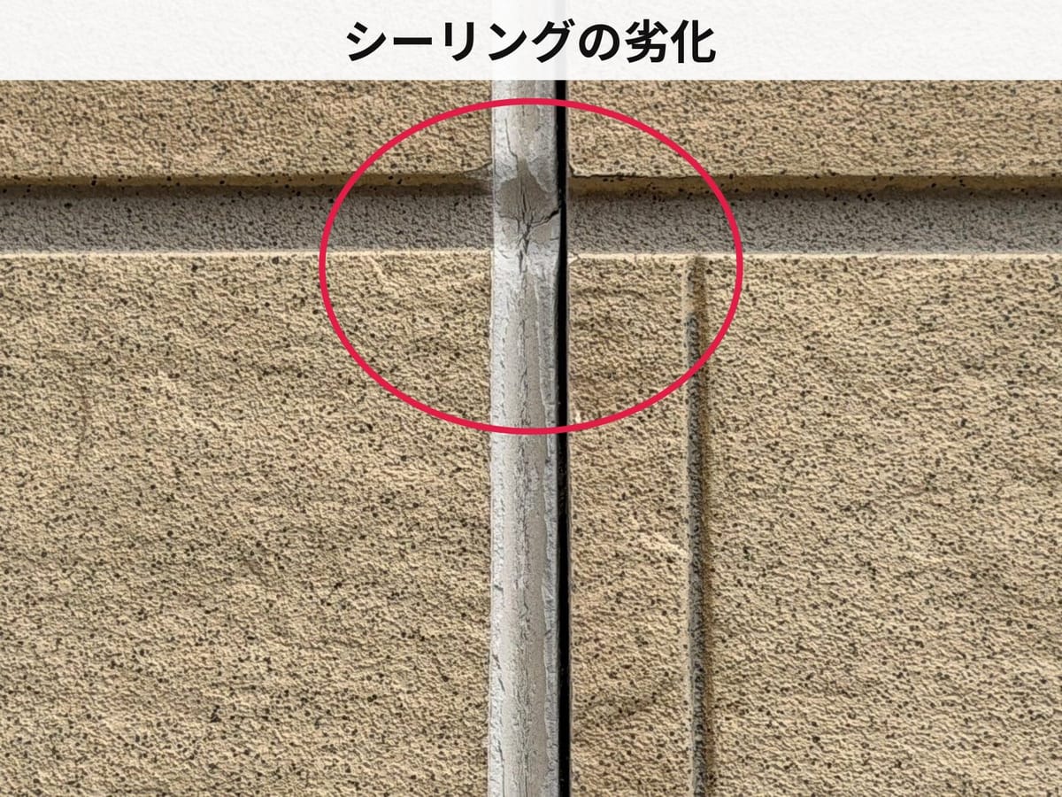 シーリング劣化