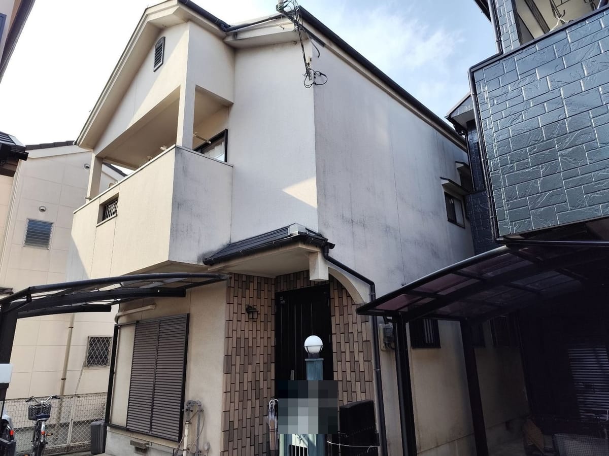 松原市別所のモルタル外壁をシリコン塗料で再生！屋根カバー工法で隣家の評判から選ばれた信頼の施工