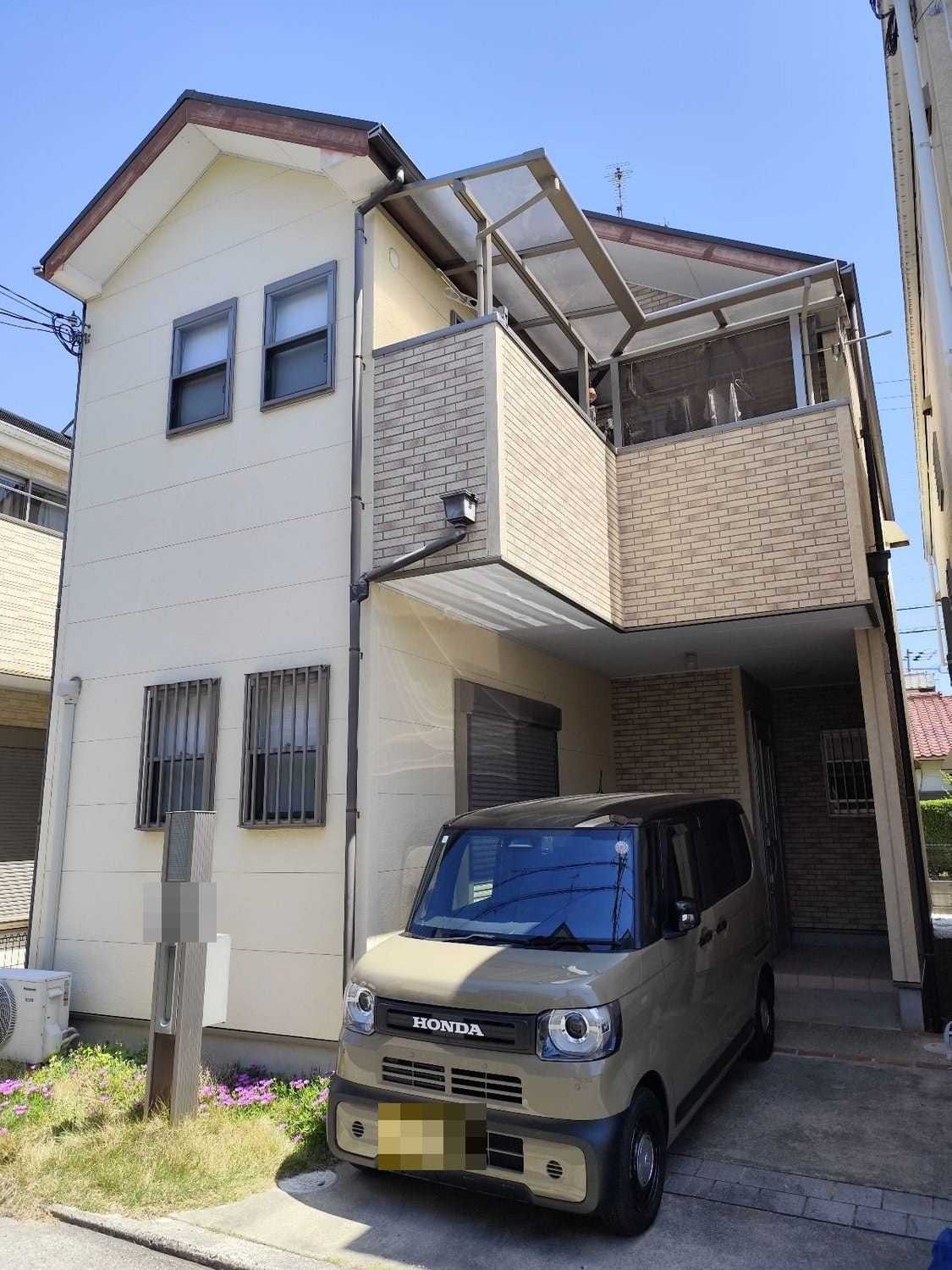 築23年サイディング外壁のシーリング劣化を解消！八尾市曙川東にてシリコン塗料で美しいネイビーに復活
