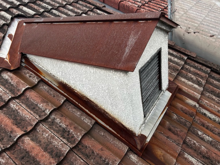 ハト小屋施工前