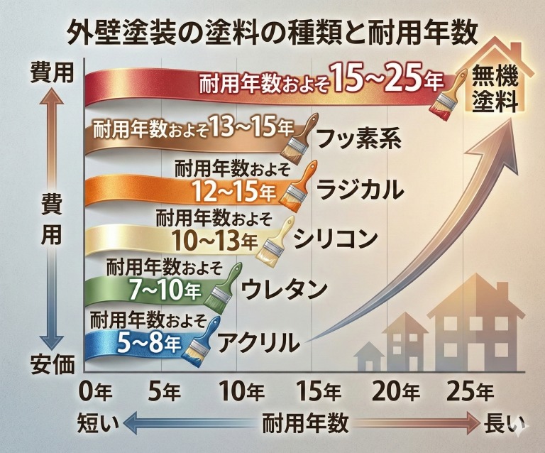 【大阪市平野区】外壁塗装の塗料グレード別施工事例3選！費用と耐久性を徹底比較