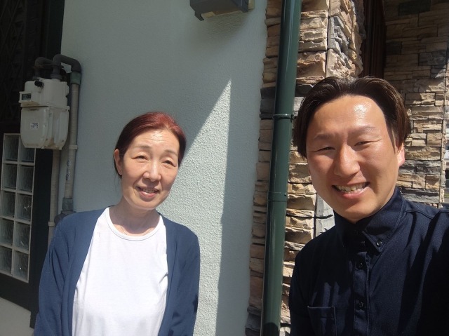 八尾市M様とツーショット